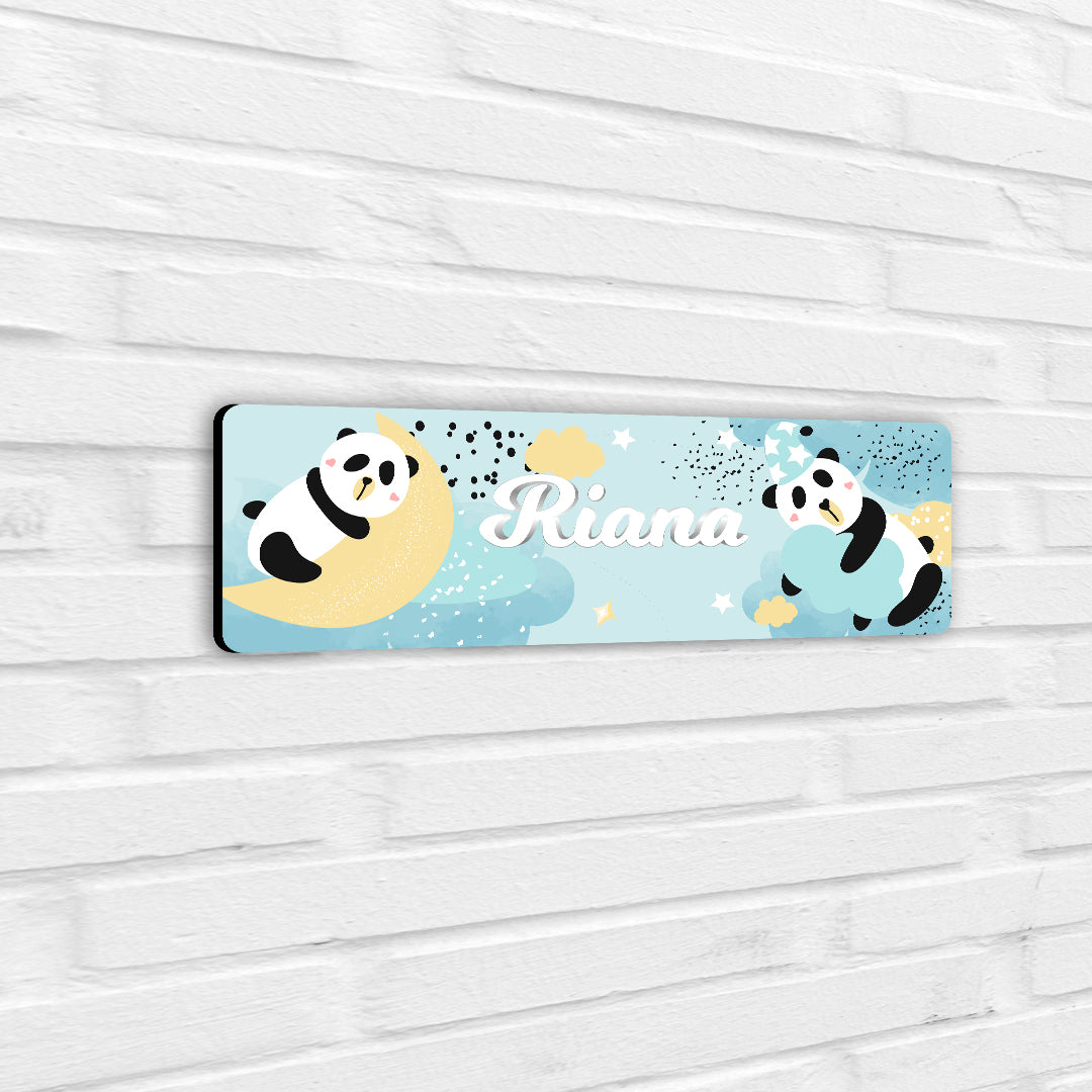 Lil Forest Friends Name Plate (Petite) (kids)