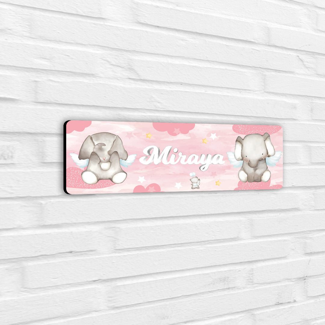 Lil Forest Friends Name Plate (Petite) (kids)