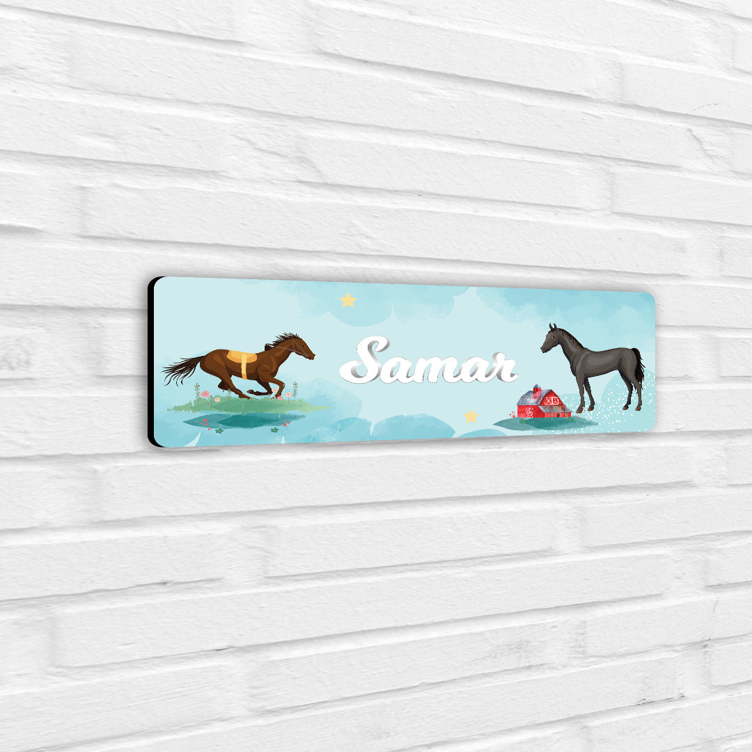 Lil Forest Friends Name Plate (Petite) (kids)