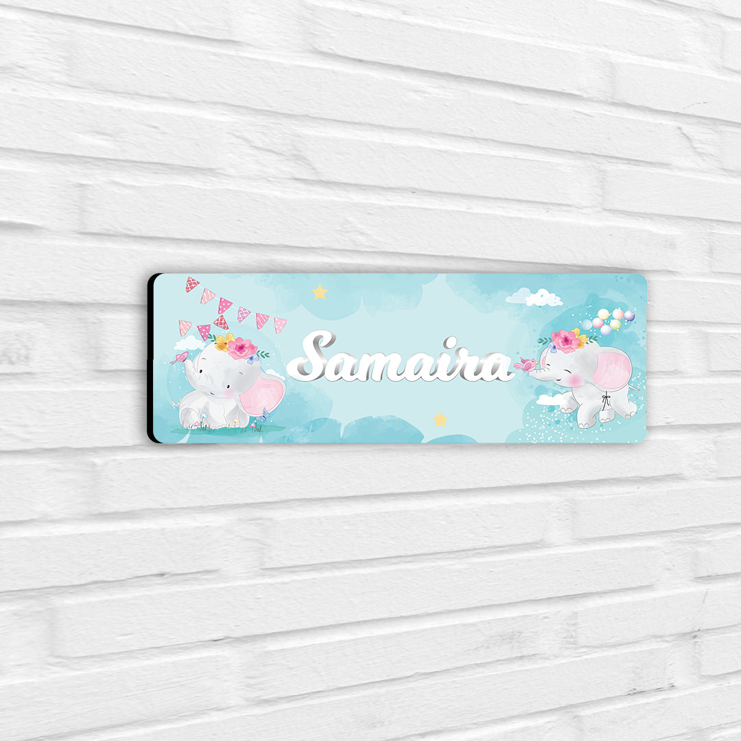 Lil Forest Friends Name Plate (Petite) (kids)