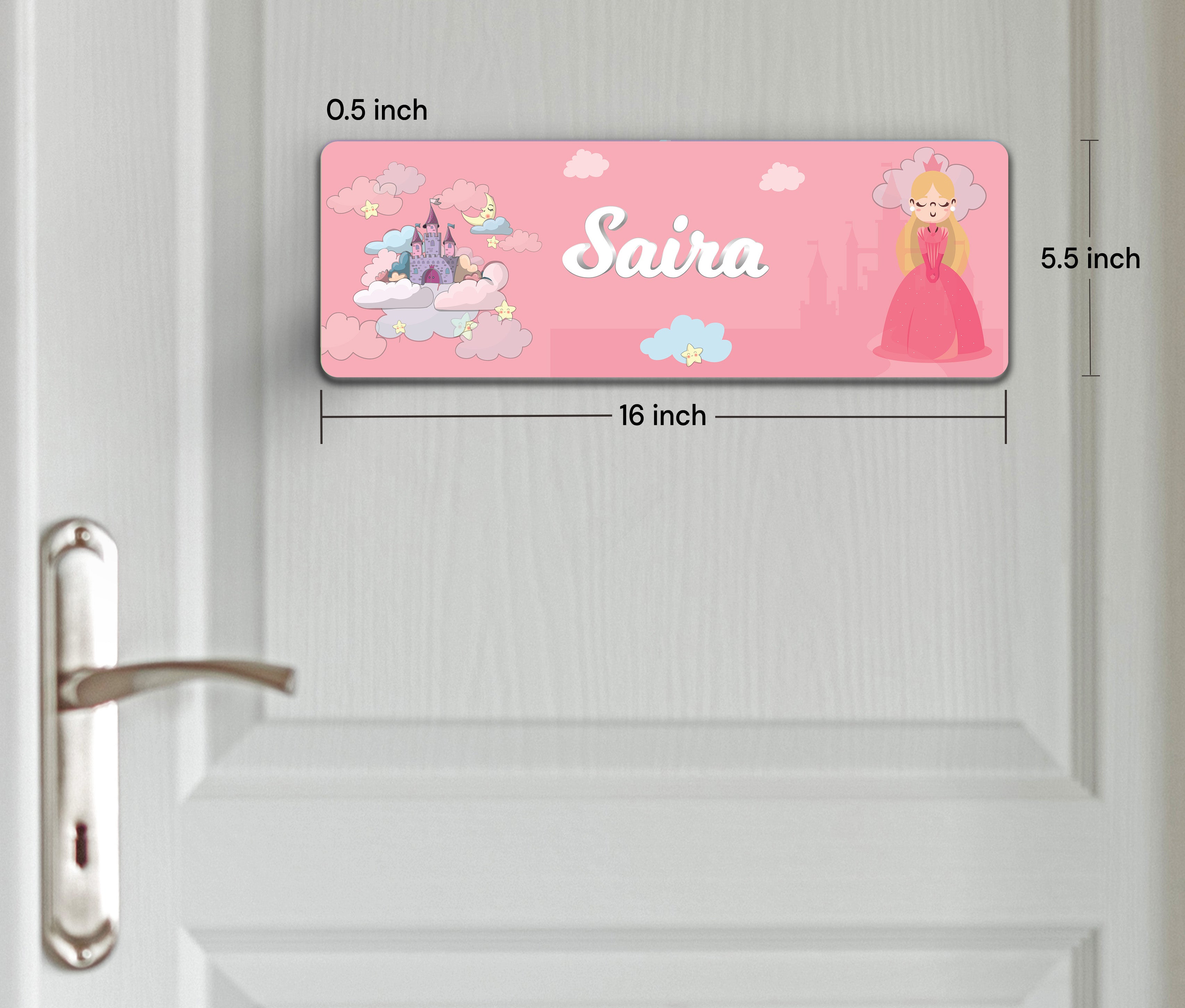 Princess Name Plate (Petite) (kids)