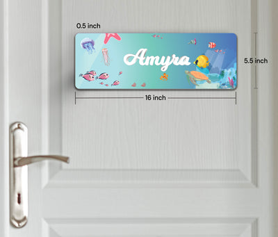 Ocean Bed Name Plate (Petite)