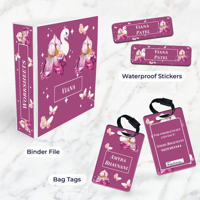 Butterfly Swan Blossom Stationery Set