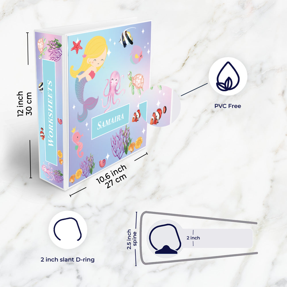 Lil Mermaid Stationery Set (kids)