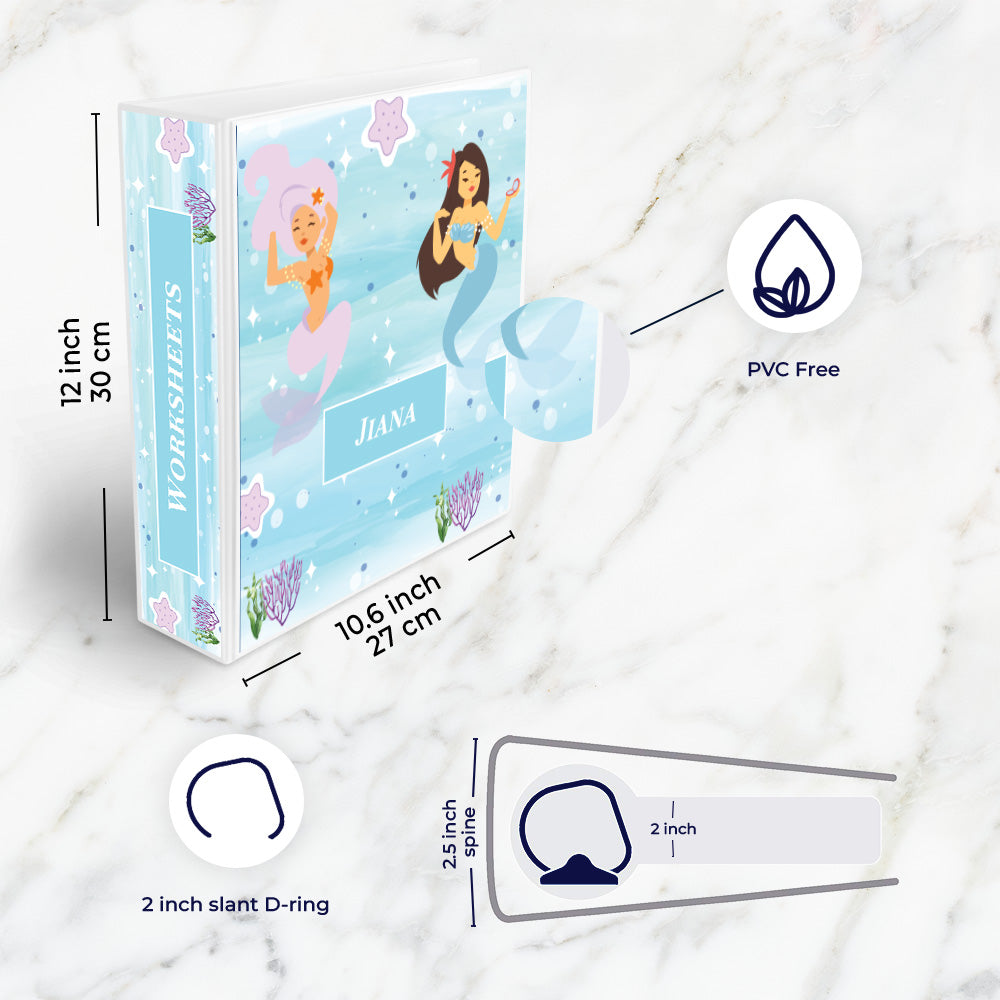 Sassy Mermaid Stationery Set (kids)