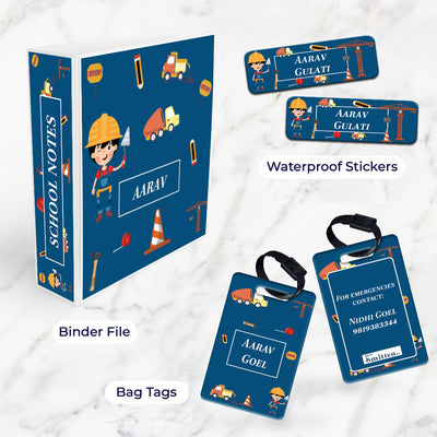 Little Builder Stationery Set