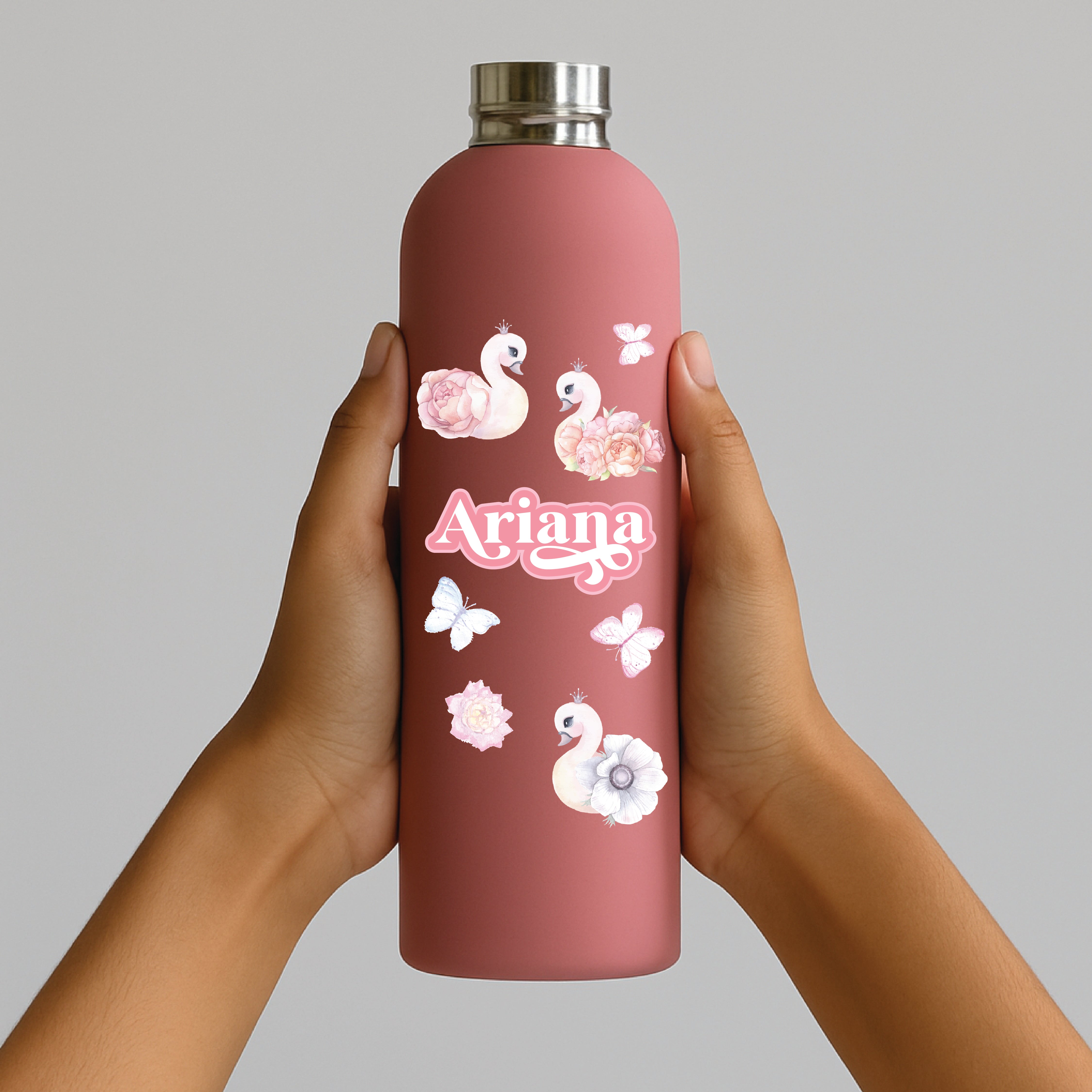 Swan Lake Garden Water Bottle