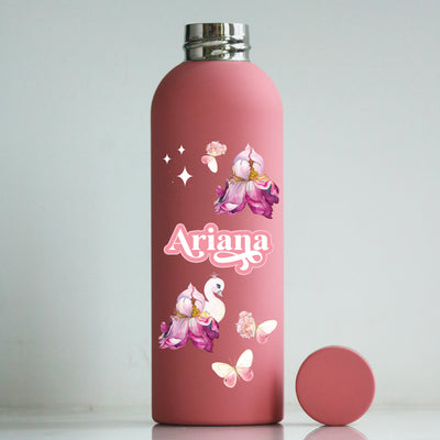 Butterfly Swan Blossom Water Bottle
