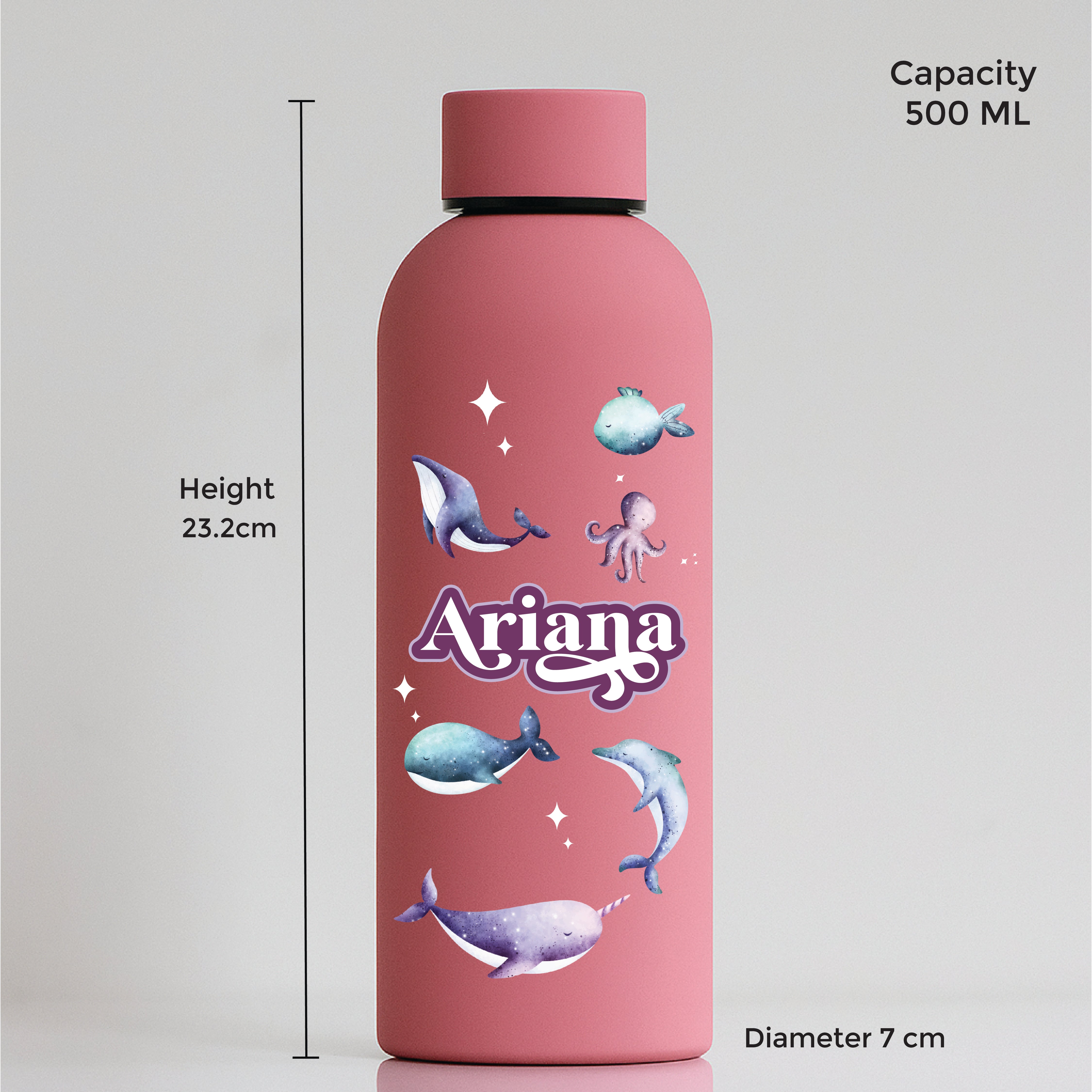 Midnight Ocean Water Bottle