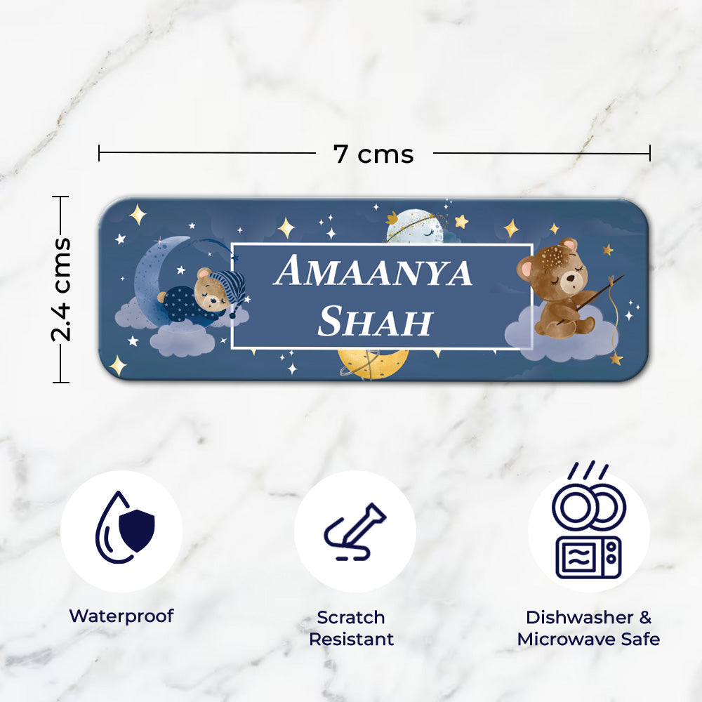 Moonlight Snuggles Waterproof Sticker - Set of 40