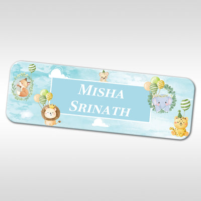 Safari Soiree Waterproof Sticker - Set of 60