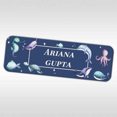 Midnight Ocean Waterproof Sticker - Set of 60