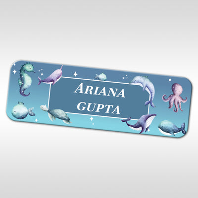 Midnight Ocean Waterproof Sticker - Set of 60