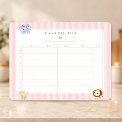 Little Wild Meal Planner