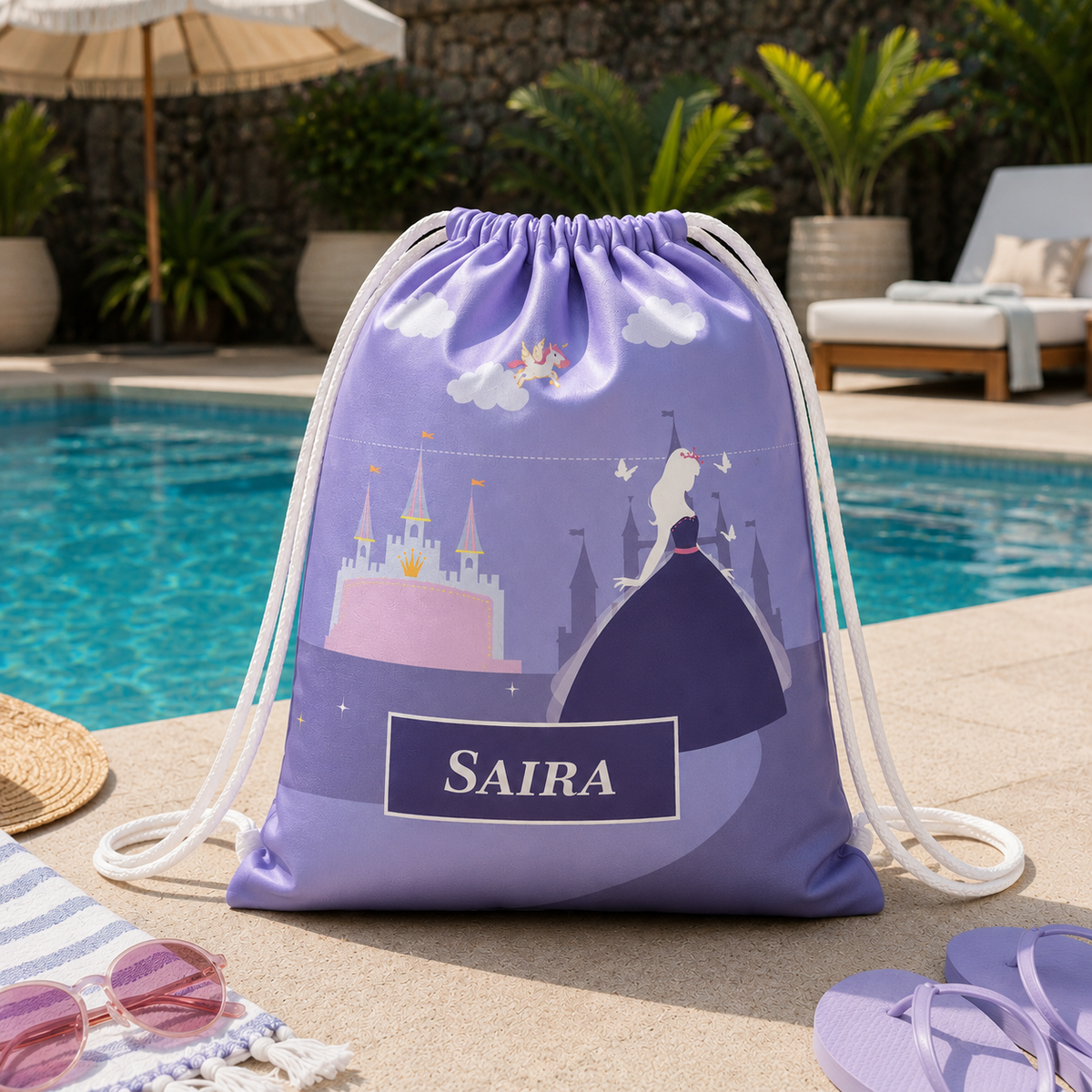 Princess Swim Bag